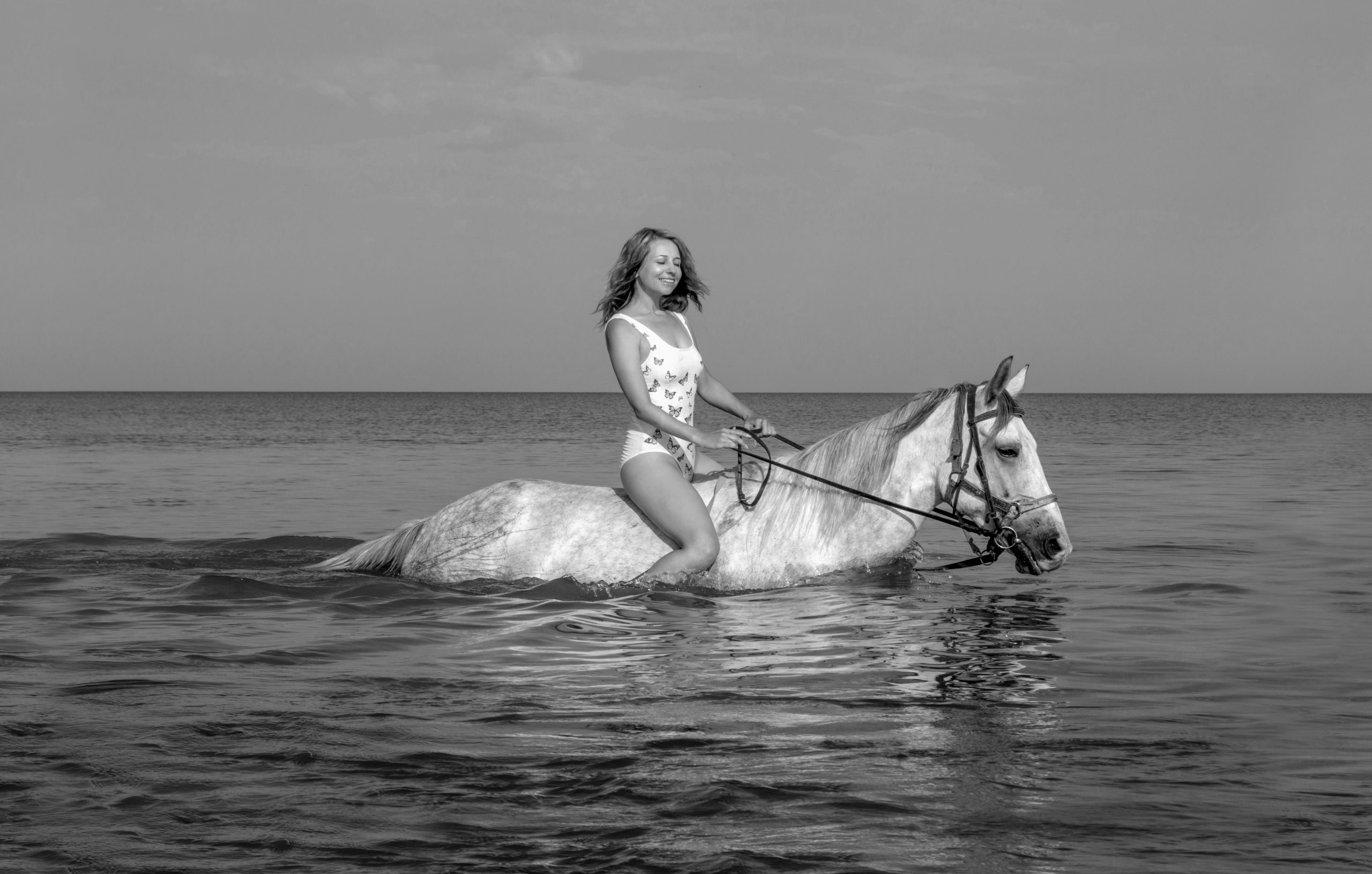 photo shooting with horse Malaga
